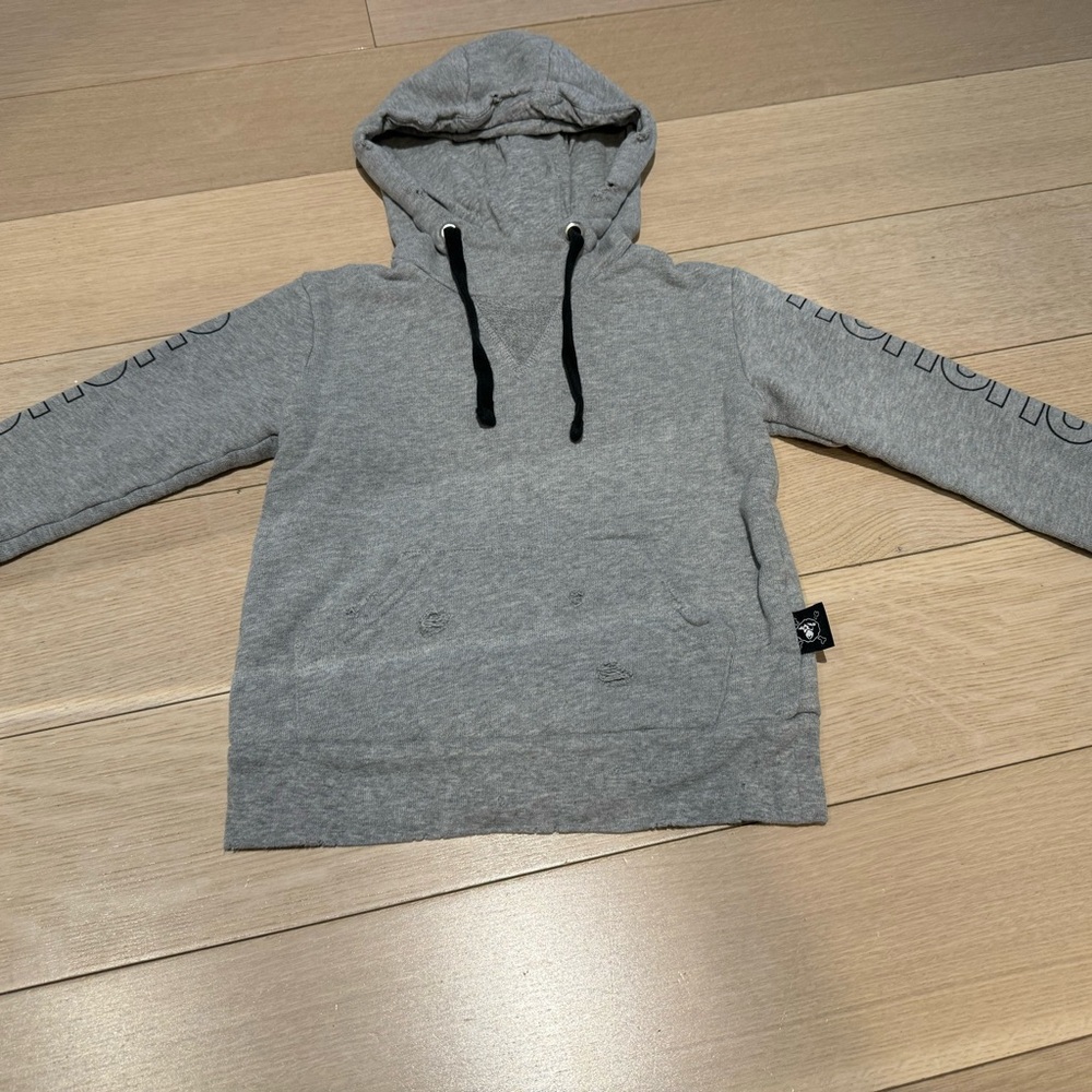 Nununu Gray Hooded Sweatshirt